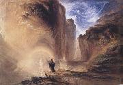 John Martin Manfred and the Witch of the Alps (mk47) oil painting on canvas